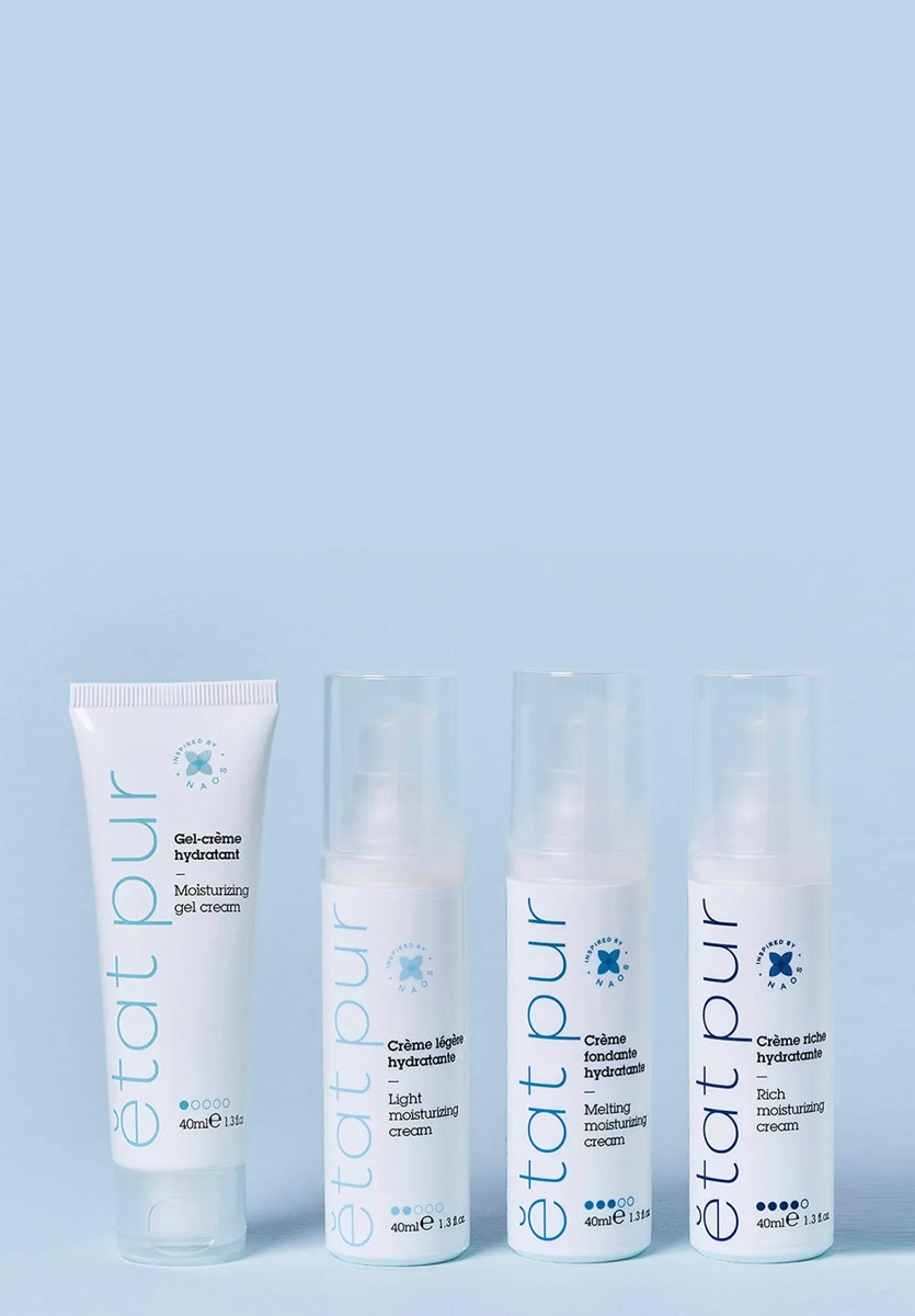 Daily biomimetic skincare formulas. 